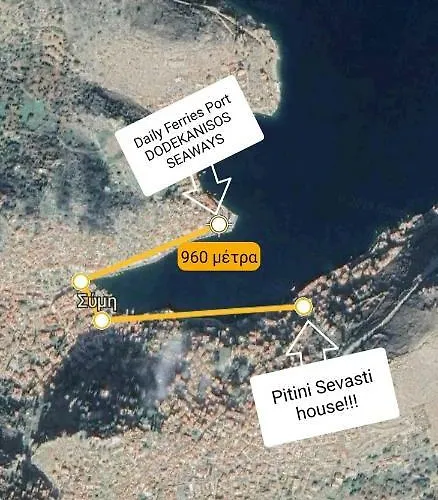 Pitini Sevasti House Hébergement de vacances Symi